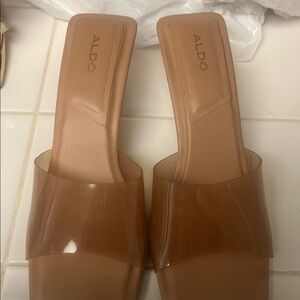 Aldo Tan Minimalist Slide Sandals